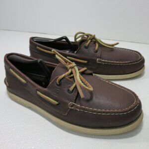 Sperry Top-Sider Nubuck Leather Boat Deck Shoes Men's Footwear Shoe's 9.5 M